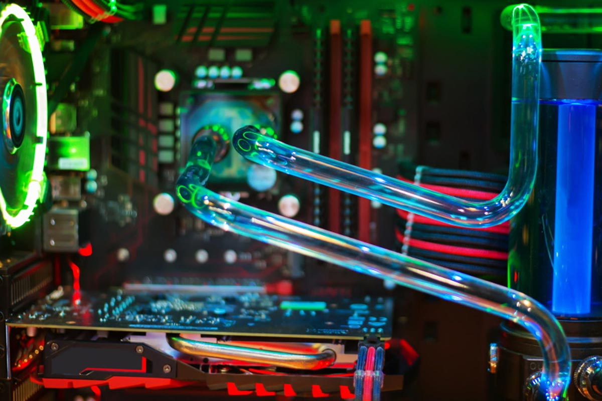 Budowa układu chłodzenia cieczą